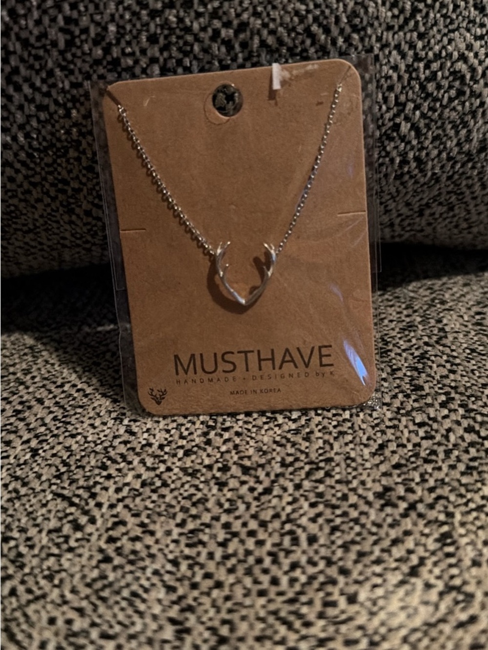 Necklace on Display Card